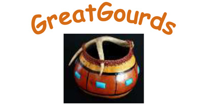 Great Gourds LLC, Carved, Decorated & Painted Gourd Art Logo